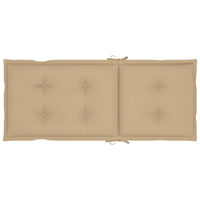 Thumbnail for Garten-Liegestühle mit Kissen 8 Stk. Massivholz Teak