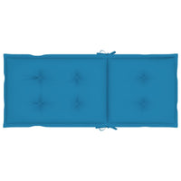 Thumbnail for Garten-Liegestühle mit Kissen 8 Stk. Massivholz Teak