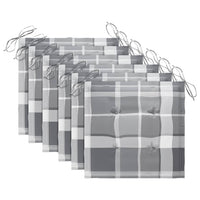 Thumbnail for Klappbare Gartenstühle mit Kissen 6 Stk. Massivholz Teak