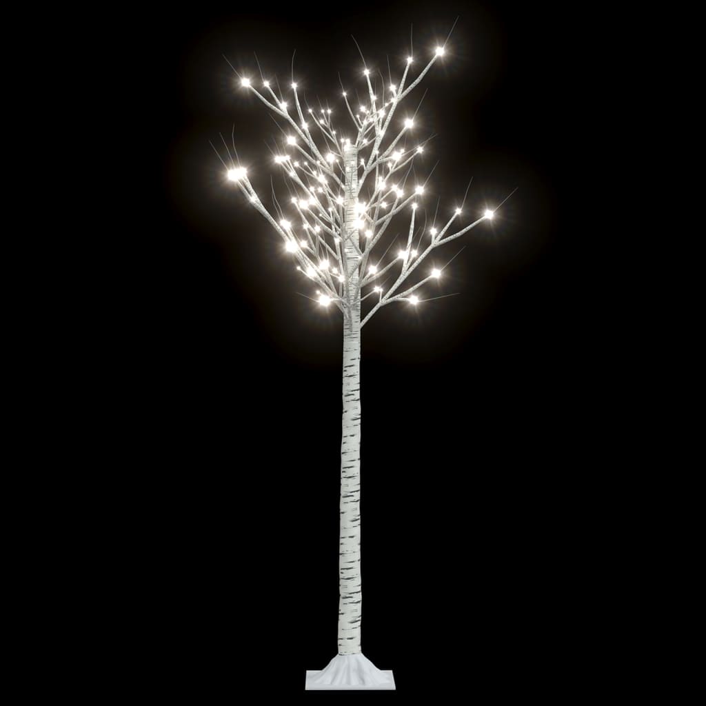 Weihnachtsbaum 140 LEDs 1,5 m Kaltweiß Weide Indoor Outdoor