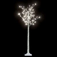 Thumbnail for Weihnachtsbaum 140 LEDs 1,5 m Kaltweiß Weide Indoor Outdoor