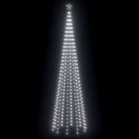 Thumbnail for Weihnachtsbaum-Dekoration Kegelform 752 LEDs 160x500cm Kaltweiß