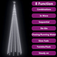 Thumbnail for Weihnachtsbaum-Dekoration Kegelform 752 LEDs 160x500cm Kaltweiß