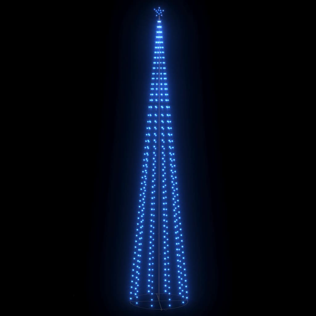 LED-Weihnachtsbaum Kegelform Blau 752 LEDs Dekoration 160x500 cm
