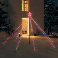 Thumbnail for Weihnachtsbaum-Lichterkette Indoor Outdoor 400 LEDs Bunt 2,5 m