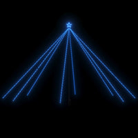 Thumbnail for Weihnachtsbaum-Lichterkette Indoor Outdoor 800 LEDs Blau 5m