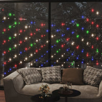 Thumbnail for Weihnachts-Lichternetz 4x4 m 544 LED Bunt Indoor Outdoor