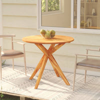 Thumbnail for Gartentisch 85x85x75 cm Massivholz Akazie