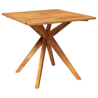 Thumbnail for Gartentisch 85x85x75 cm Massivholz Akazie