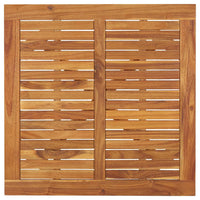 Thumbnail for Gartentisch 85x85x75 cm Massivholz Akazie