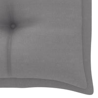 Thumbnail for Gartenbank-Auflage Grau 110x50x7 cm Stoff