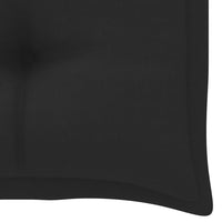 Thumbnail for Gartenbank-Auflage Schwarz 110x50x7 cm Stoff