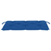 Thumbnail for Gartenbank-Auflage Blau 110x50x7 cm Stoff
