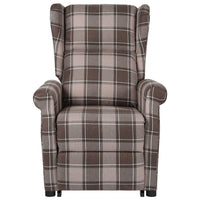 Thumbnail for Massagesessel mit Aufstehhilfe Beige Stoff