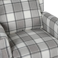 Thumbnail for Massagesessel mit Aufstehhilfe Grau Stoff