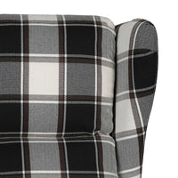 Thumbnail for Massagesessel mit Aufstehhilfe Braun und Weiß Stoff