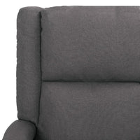 Thumbnail for Massagesessel mit Aufstehhilfe Dunkelgrau Stoff
