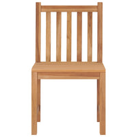 Thumbnail for Gartenstühle 4 Stk. mit Kissen Massivholz Teak