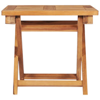 Thumbnail for Sonnenliegen 2 Stk. mit Tisch und Auflagen Massivholz Teak