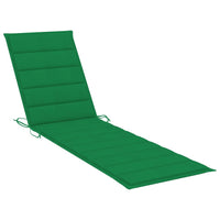 Thumbnail for Sonnenliegen 2 Stk. mit Tisch und Auflagen Massivholz Teak