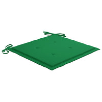 Thumbnail for Stapelbare Gartenstühle mit Kissen 6 Stk. Massivholz Teak