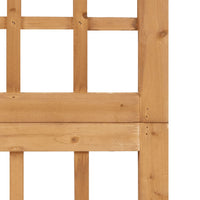 Thumbnail for 5-tlg. Paravent/Spalier Massivholz Tanne 201,5x180 cm