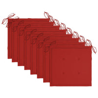 Thumbnail for Klappbare Gartenstühle 8 Stk. mit Kissen Massivholz Akazie