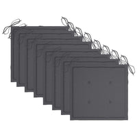 Thumbnail for Klappbare Gartenstühle 8 Stk. mit Kissen Massivholz Akazie