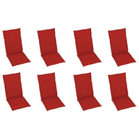 Thumbnail for Klappbare Gartenstühle mit Kissen 8 Stk. Massivholz Akazie