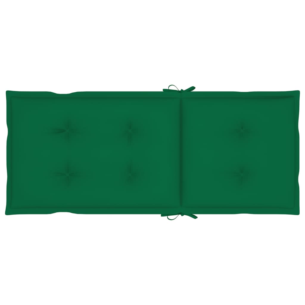 Verstellbare Gartenstühle mit Auflagen 8 Stk. Grau Akazienholz