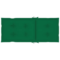 Thumbnail for Verstellbare Gartenstühle mit Auflagen 8 Stk. Grau Akazienholz