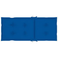 Thumbnail for Verstellbare Gartenstühle mit Auflagen 8 Stk. Grau Akazienholz