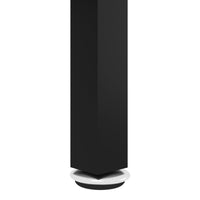 Thumbnail for Beistelltisch Schwarz und Schwarze Marmor-Optik 70 cm Hartglas