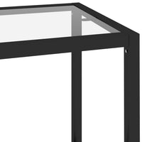 Thumbnail for Konsolentisch Transparent 100x36x168 cm Hartglas