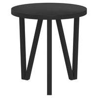 Thumbnail for Beistelltisch Schwarz Ø35 cm MDF