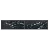 Thumbnail for Konsolentisch Schwarz 180x35x75,5 cm Hartglas