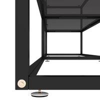 Thumbnail for TV-Schrank Schwarz 220x40x40,5 cm Hartglas