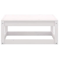 Thumbnail for 3-tlg. Garten-Lounge-Set Weiß Kiefer Massivholz