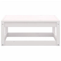 Thumbnail for 5-tlg. Garten-Lounge-Set Weiß Kiefer Massivholz