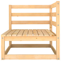 Thumbnail for 4-Sitzer-Gartensofa Kiefer Massivholz