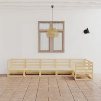 Thumbnail for 6-tlg. Garten-Lounge-Set Massivholz Kiefer