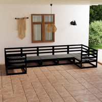 Thumbnail for 7-tlg. Garten-Lounge-Set Massivholz Kiefer