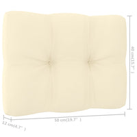 Thumbnail for 8-tlg. Garten-Lounge-Set mit Kissen Kiefer Massivholz