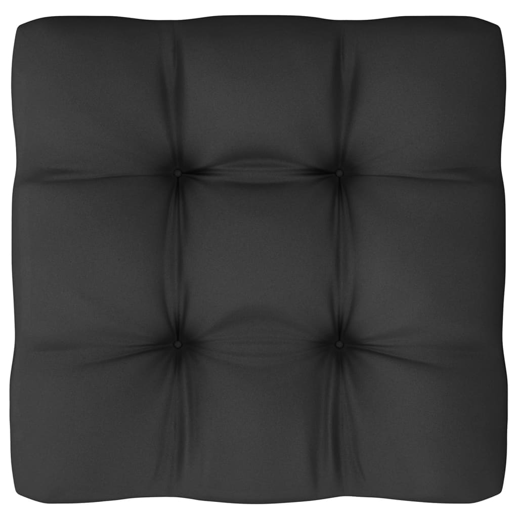 8-tlg. Garten-Lounge-Set mit Kissen Kiefer Massivholz