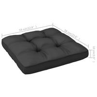 Thumbnail for 8-tlg. Garten-Lounge-Set mit Kissen Kiefer Massivholz