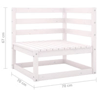 Thumbnail for 6-tlg. Garten-Lounge-Set mit Kissen Kiefer Massivholz