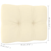 Thumbnail for 8-tlg. Garten-Lounge-Set Kissen Honigbraun Kiefer Massivholz