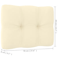 Thumbnail for 8-tlg. Garten-Lounge-Set Kissen Honigbraun Kiefer Massivholz