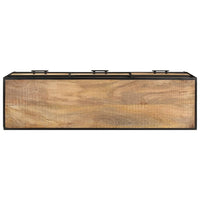 Thumbnail for TV-Schrank 110x30x45 cm Raues Mangoholz