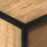 Thumbnail for TV-Schrank 110x30x45 cm Raues Mangoholz